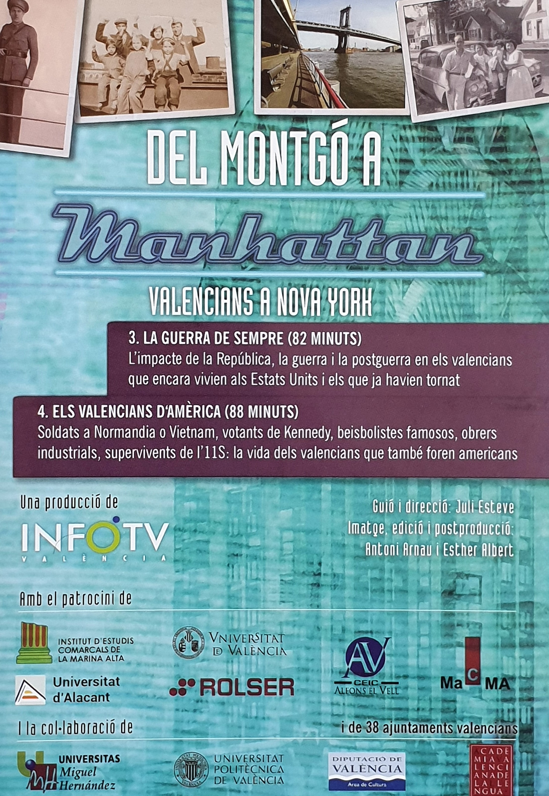 Del Montgó a Manhattan. Valencians a Nova York. 2 part